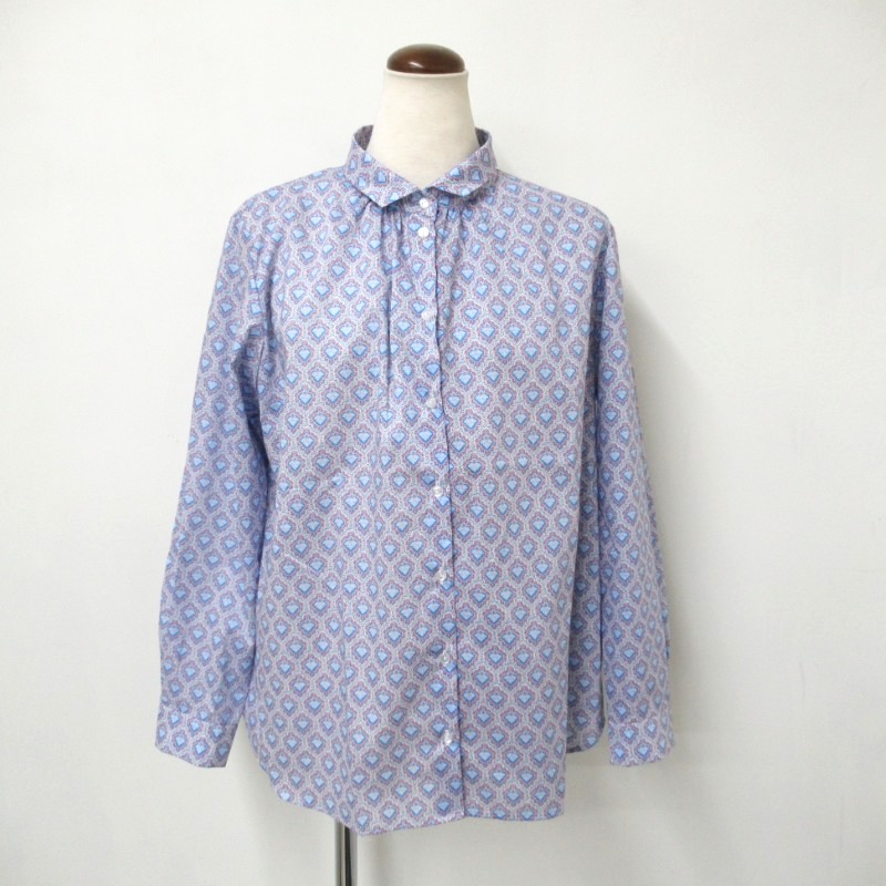 J.Sloane LIBERTYチビ衿ブラウス /BL2 【日本製】